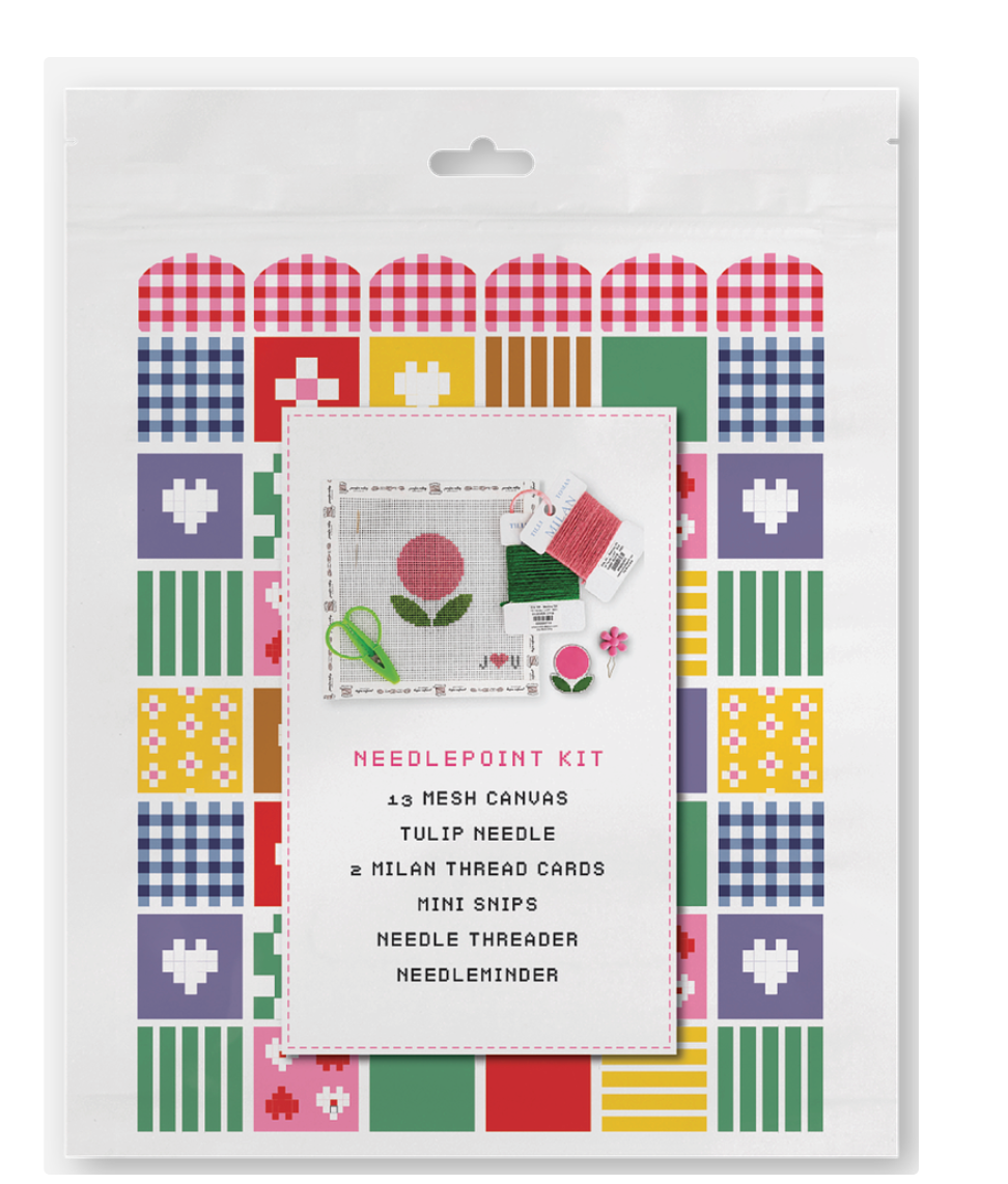 Needlepoint Beginner Kit - Flower
