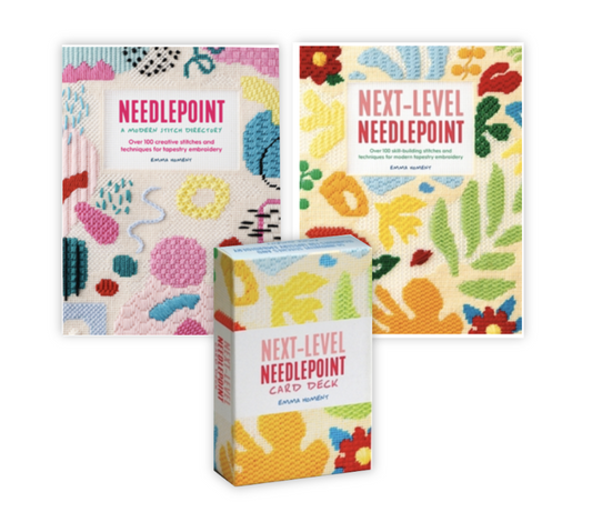 Needlepoint Books by Emma Homent