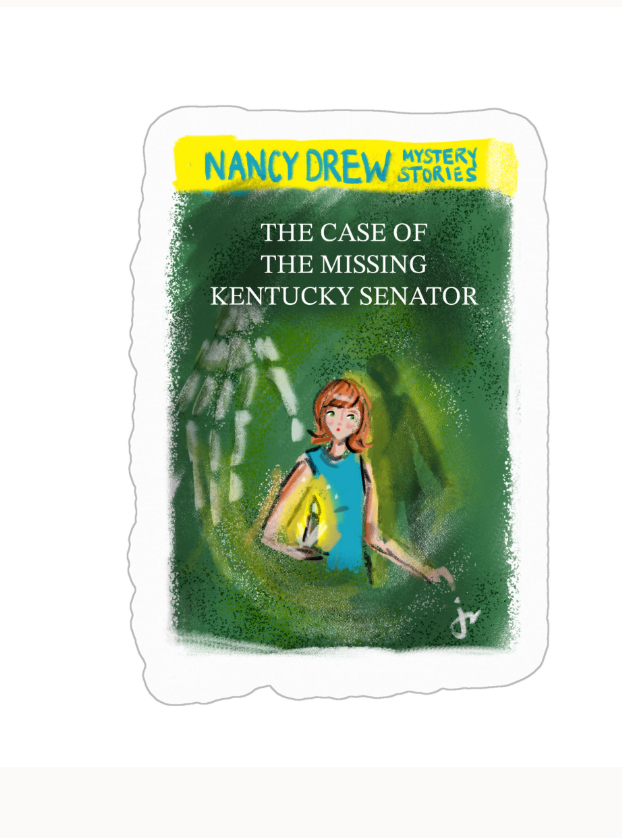 Nancy Drew - Where's Mitch? Sticker