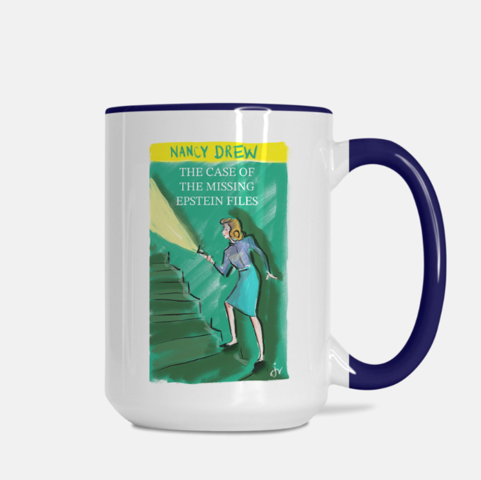 Nancy Drew - Epstein Files Mugs