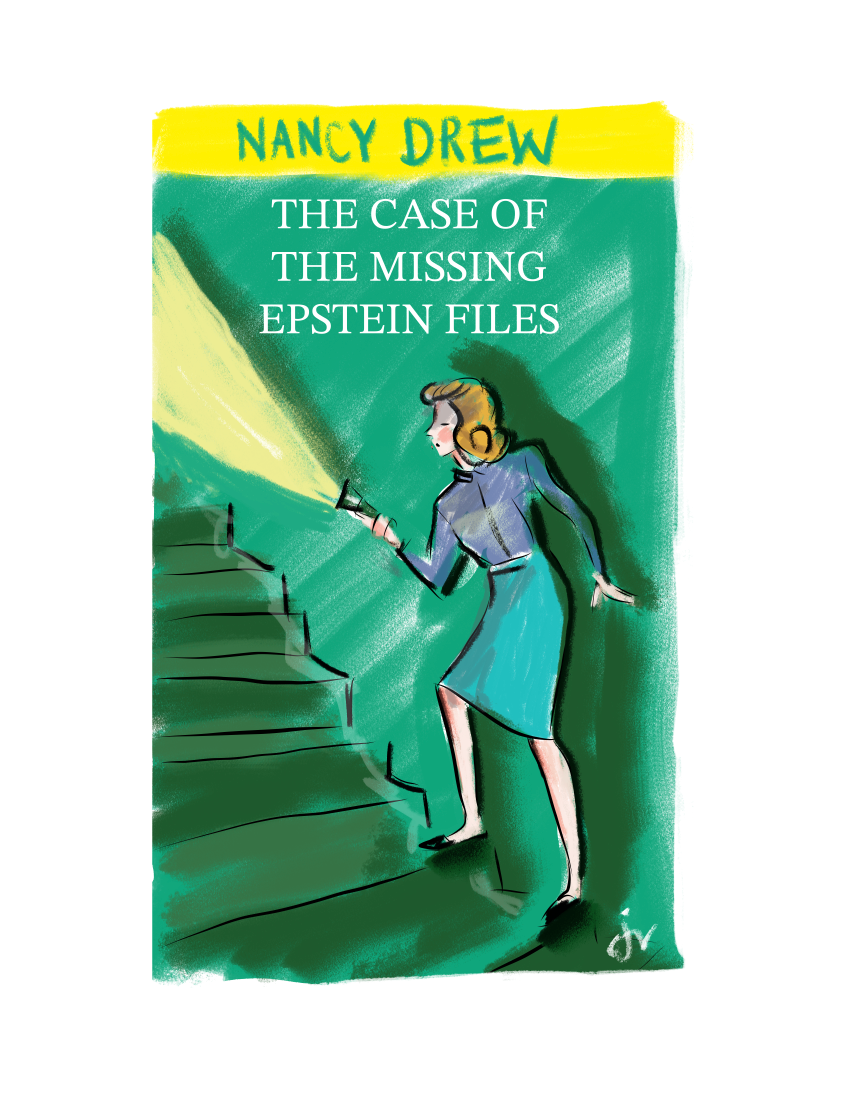 Nancy Drew - Epstein Files Art Print