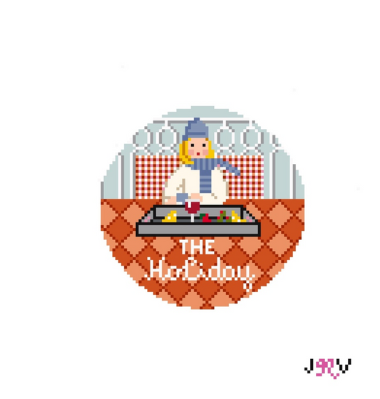 JV162 - The Holiday Bed Needlepoint Canvas