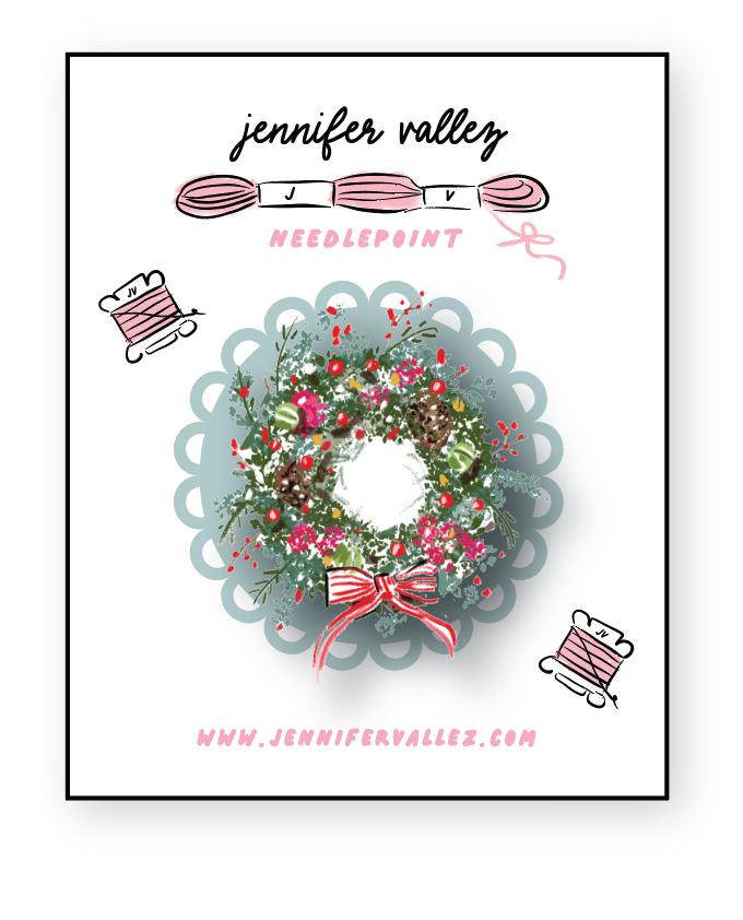 Wreath Holiday Needleminder