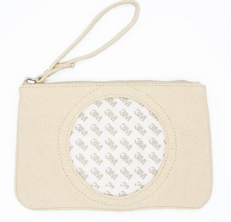 Canvas Wristlet/Clutch