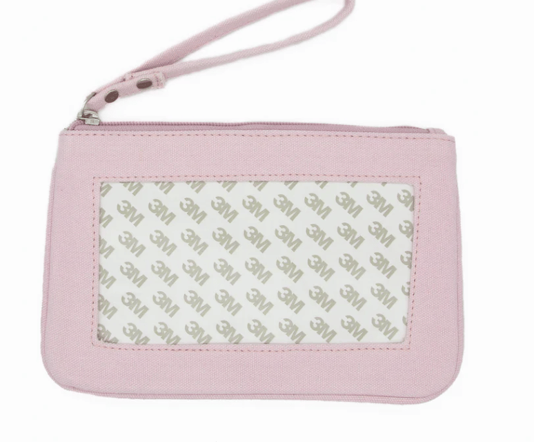 Canvas Wristlet/Clutch