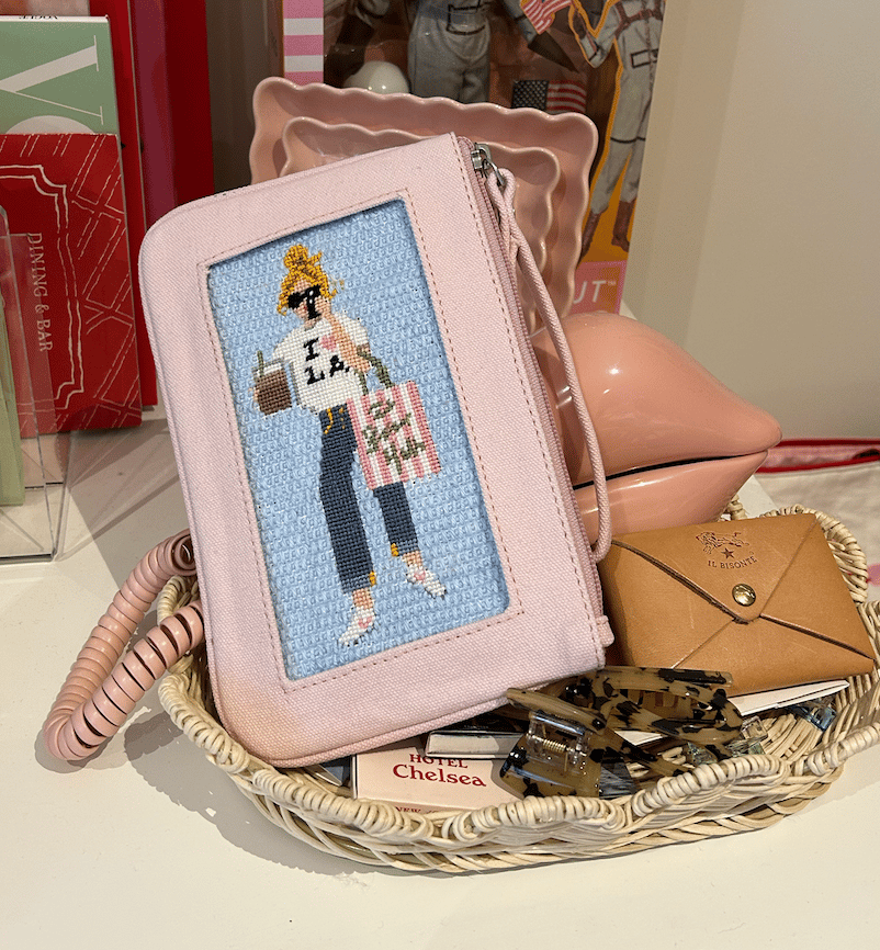 Canvas Wristlet/Clutch