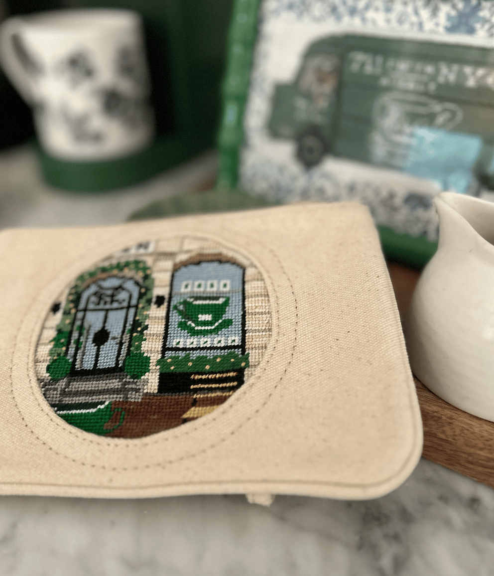 Canvas Wristlet/Clutch