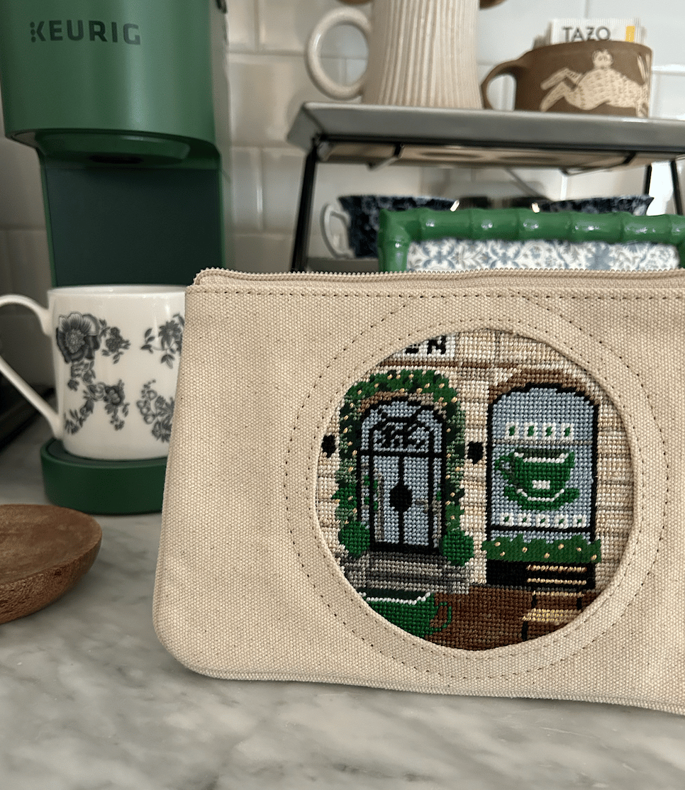 Canvas Wristlet/Clutch