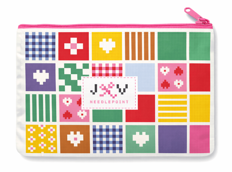 Jennifer Vallez Needlepoint Project Bags