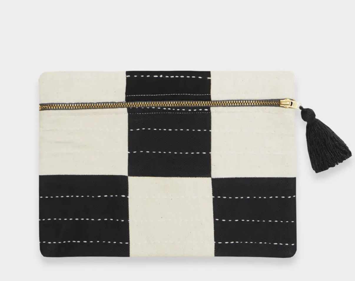 Checkered Pouch