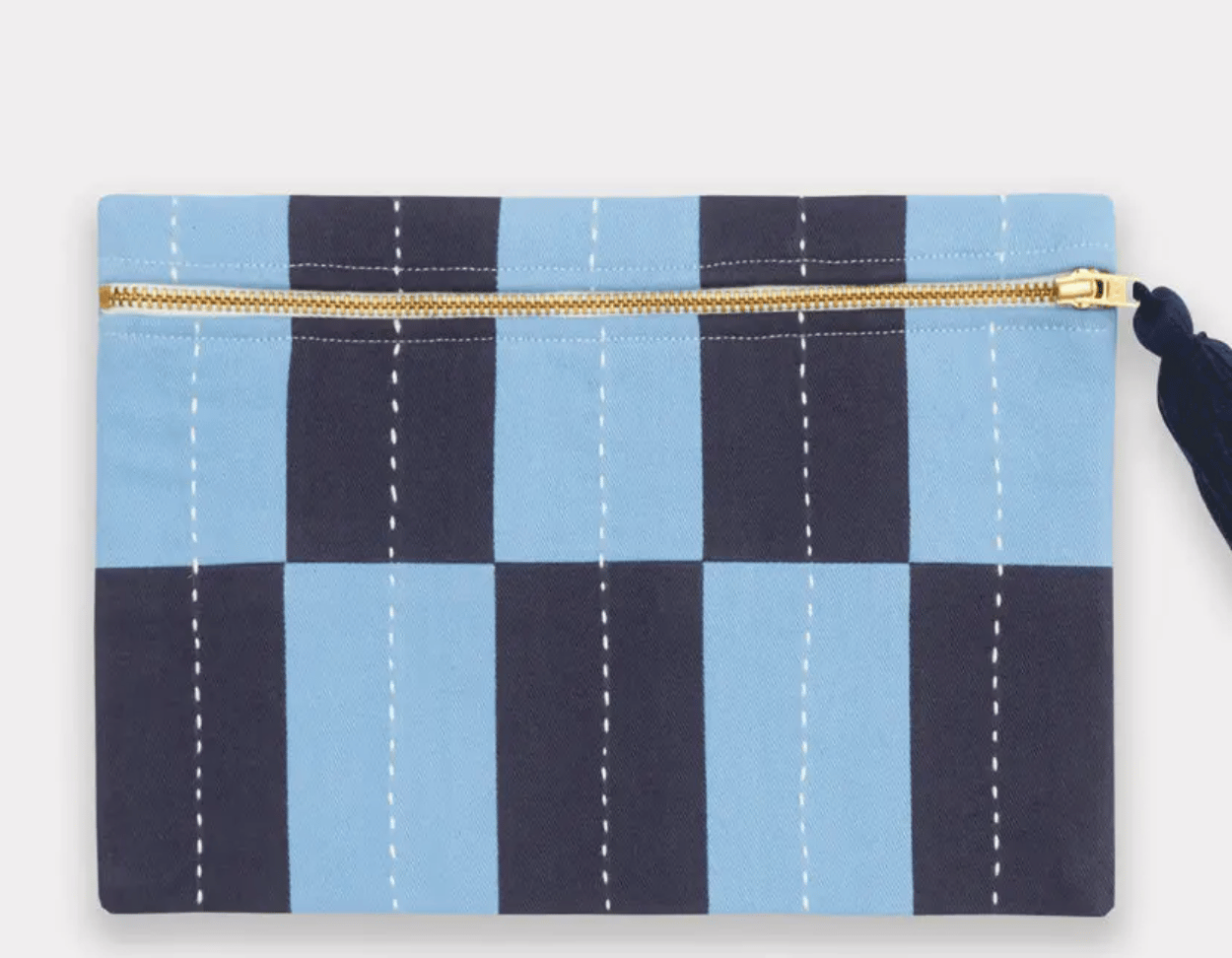 Lattice Pouch - Dusk Blue
