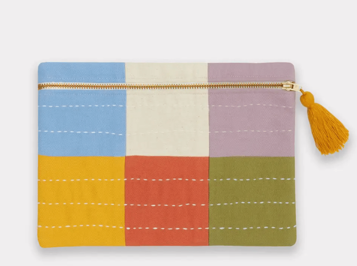 Checkered Pouch