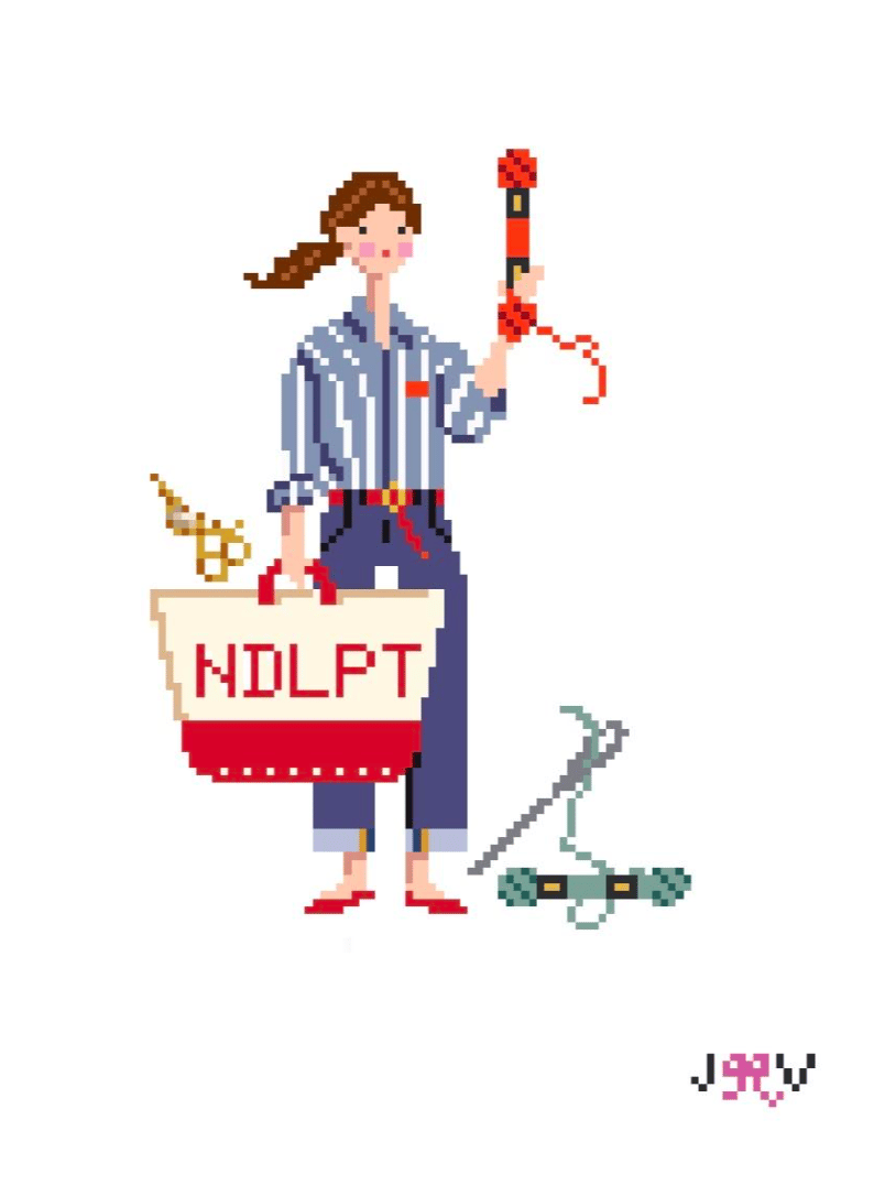 Needlepoint Girl Needlepoint Canvas