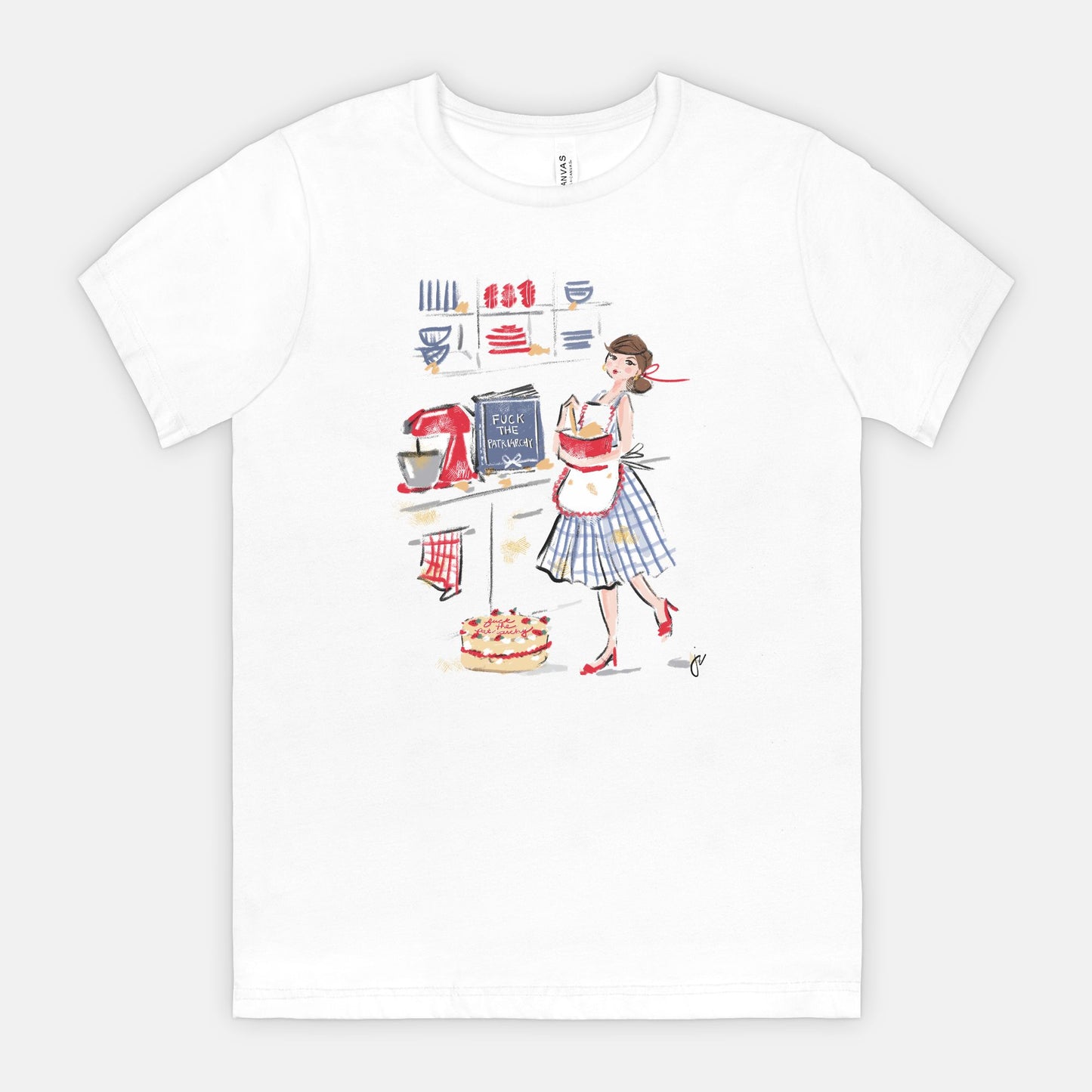F the Patriarchy Cake Tees