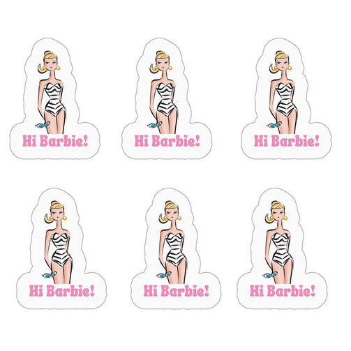 barbie stickers printable