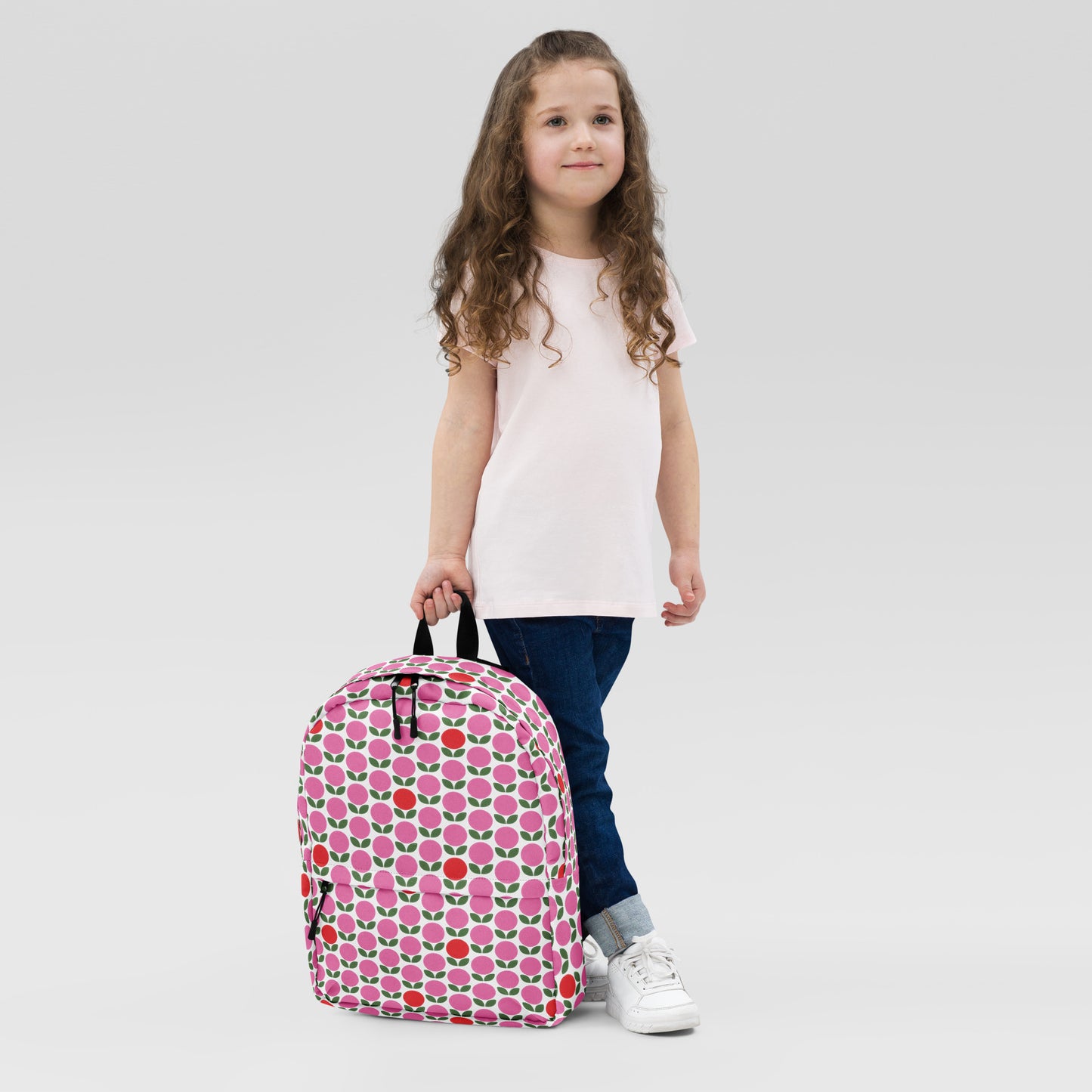 Vintage Sophie & Lili Floral Print Backpack