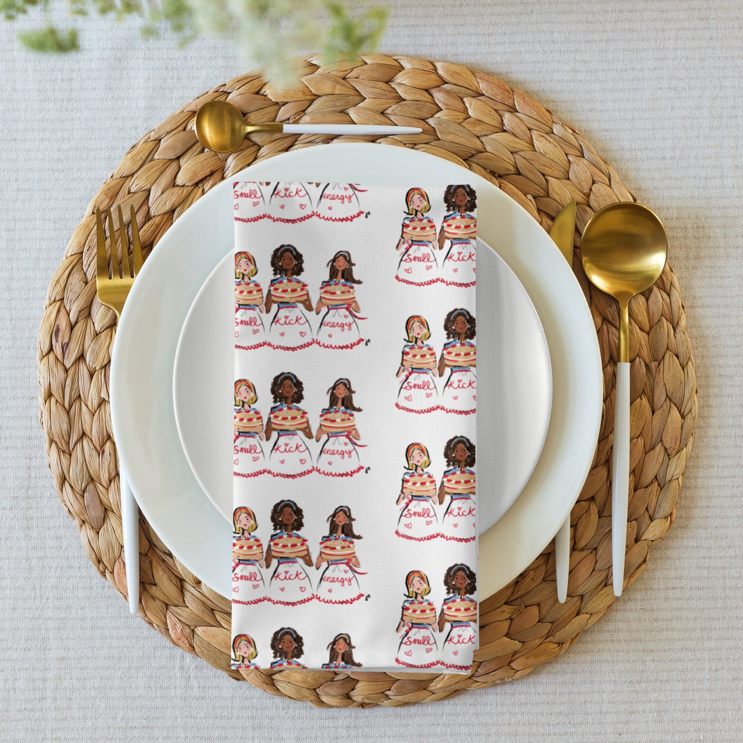 F The Patriarchy Cake Cloth Napkin Set