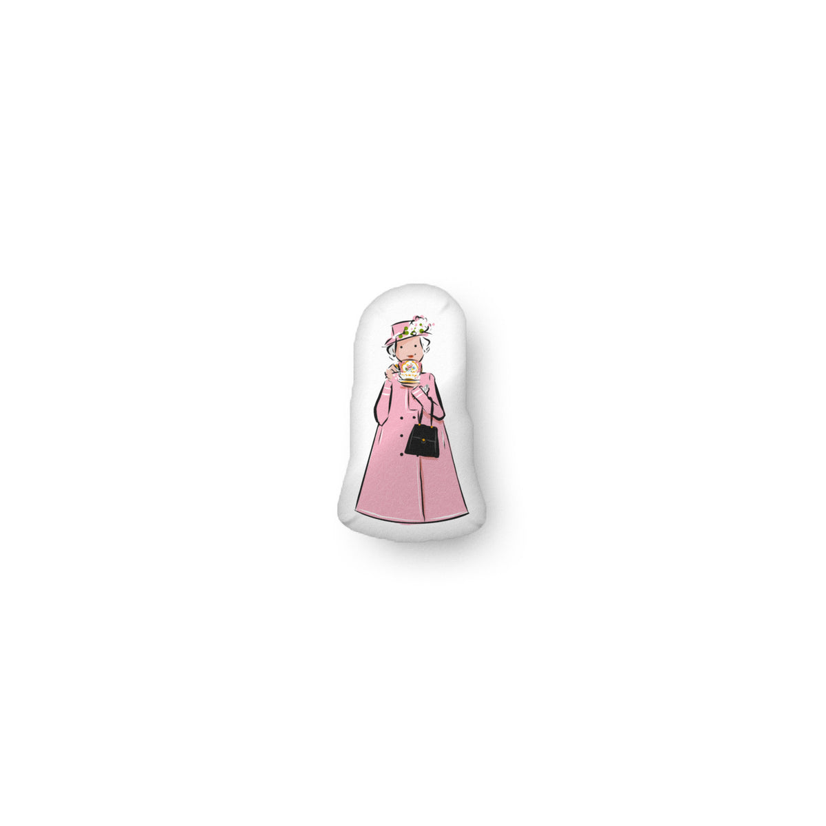 Queen Elizabeth Pillow Doll