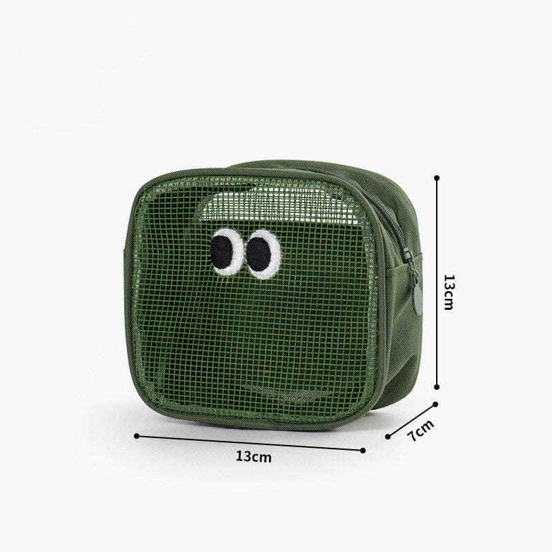 Cute Eyes Portable Mesh Cosmetic Bags MK2BLW6W10BOB665