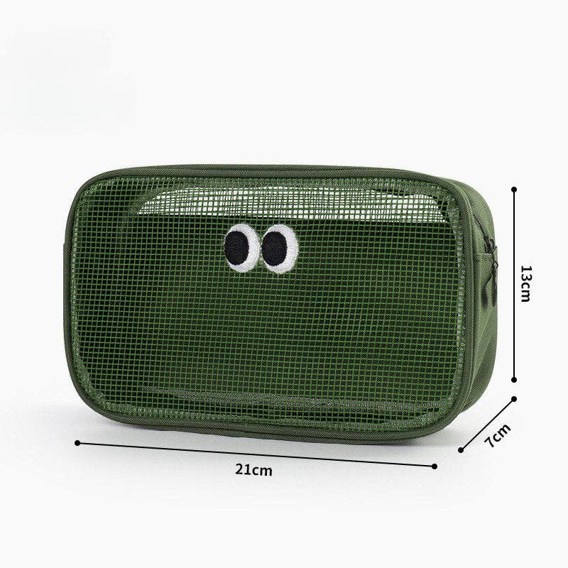 Cute Eyes Portable Mesh Cosmetic Bags MK2BLW6W10BOB665