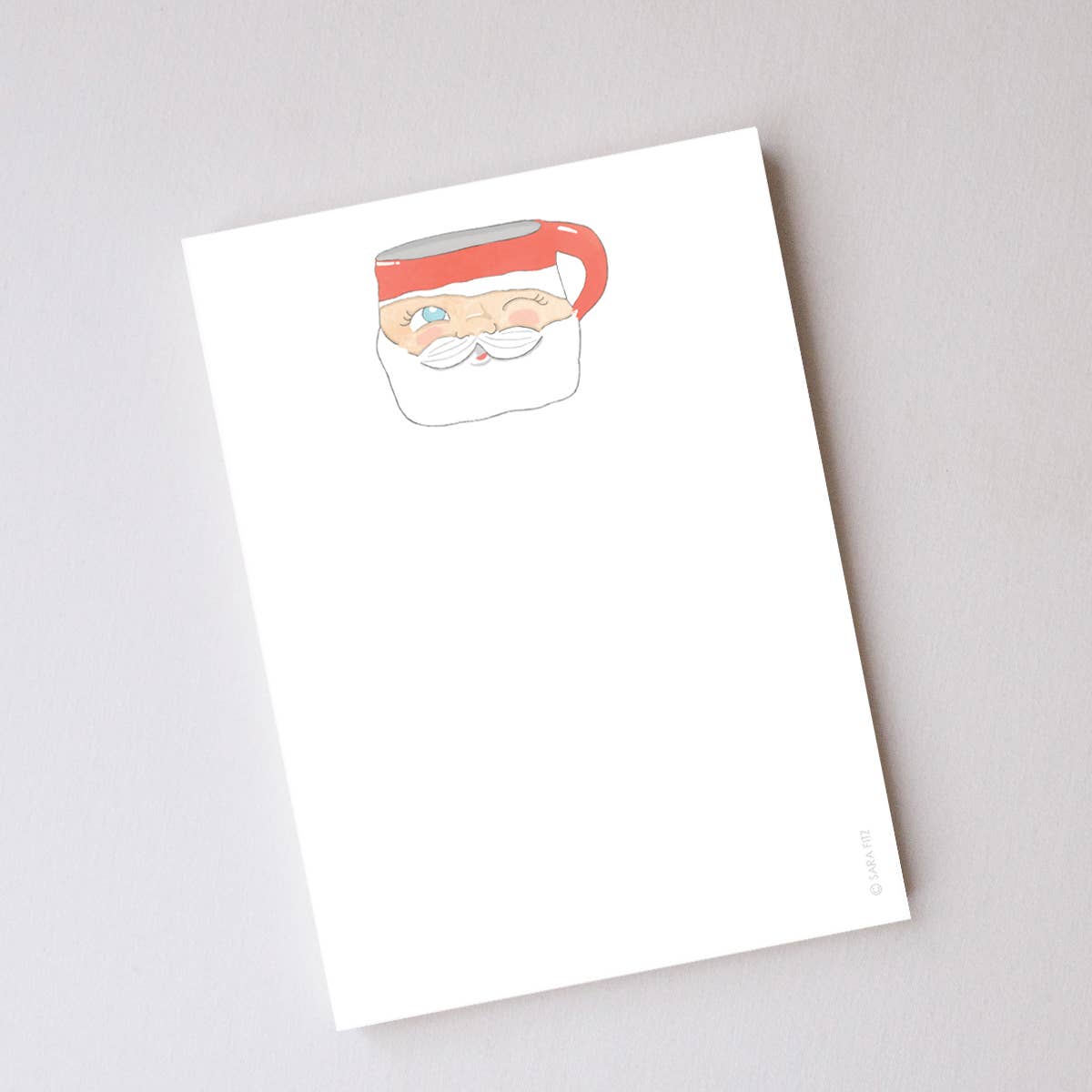 Lim. Edition Santa Mug Notepad