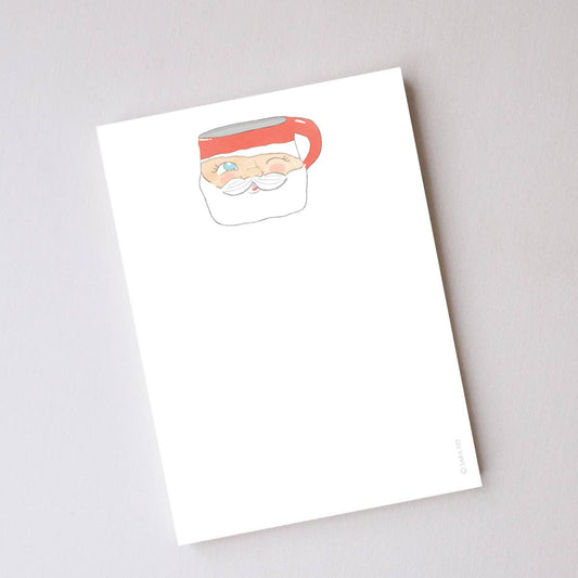 Lim. Edition Santa Mug Notepad