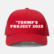 Trump's Project 2025 Hat Embroidered