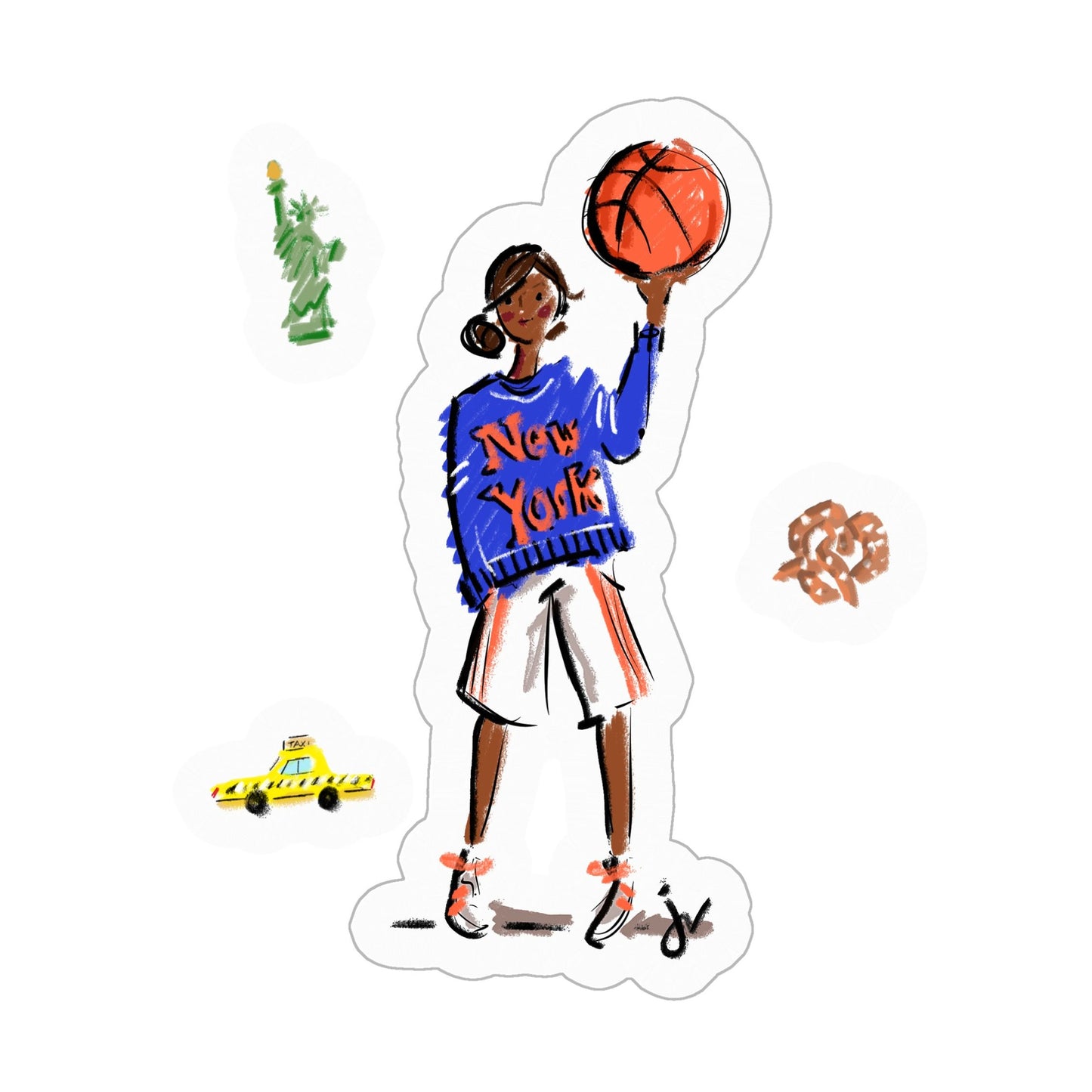 New York Knicks Stickers