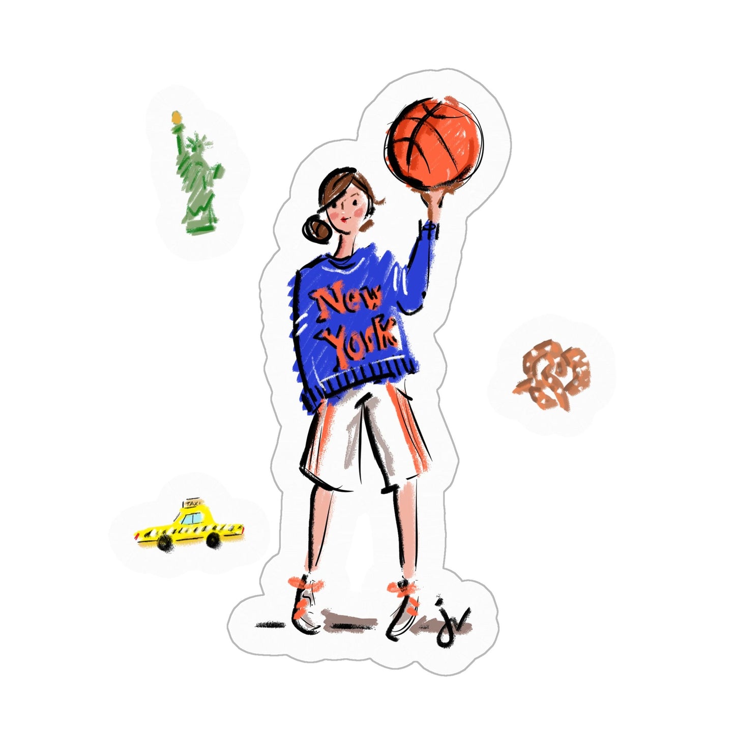 New York Knicks Stickers