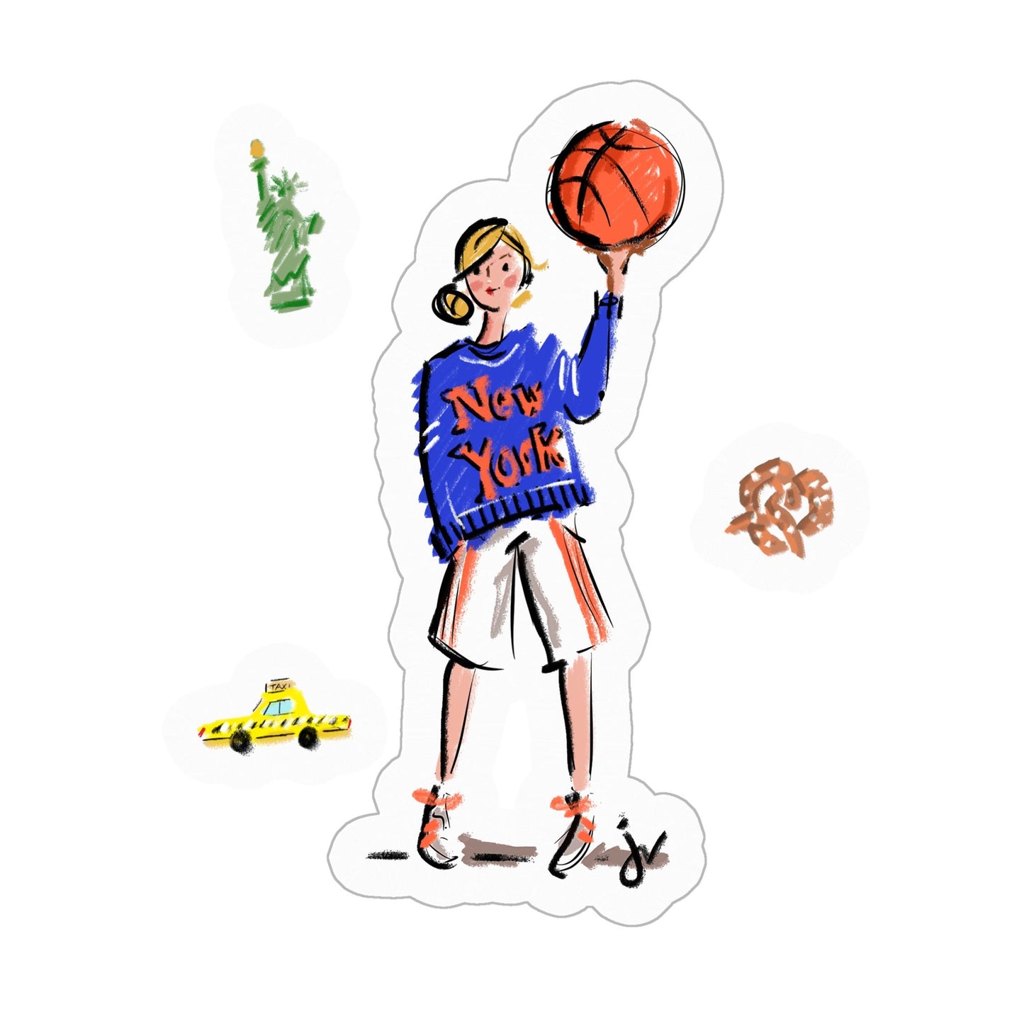 New York Knicks Stickers