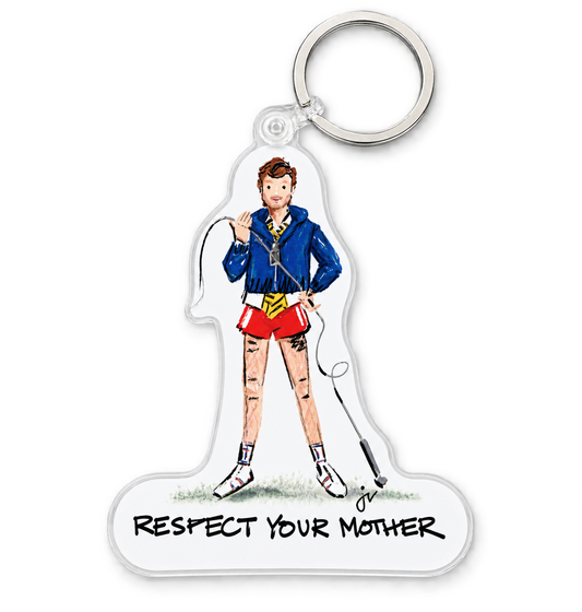 Respect Your Mother Keychain