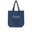 TS Lover Organic denim tote bag