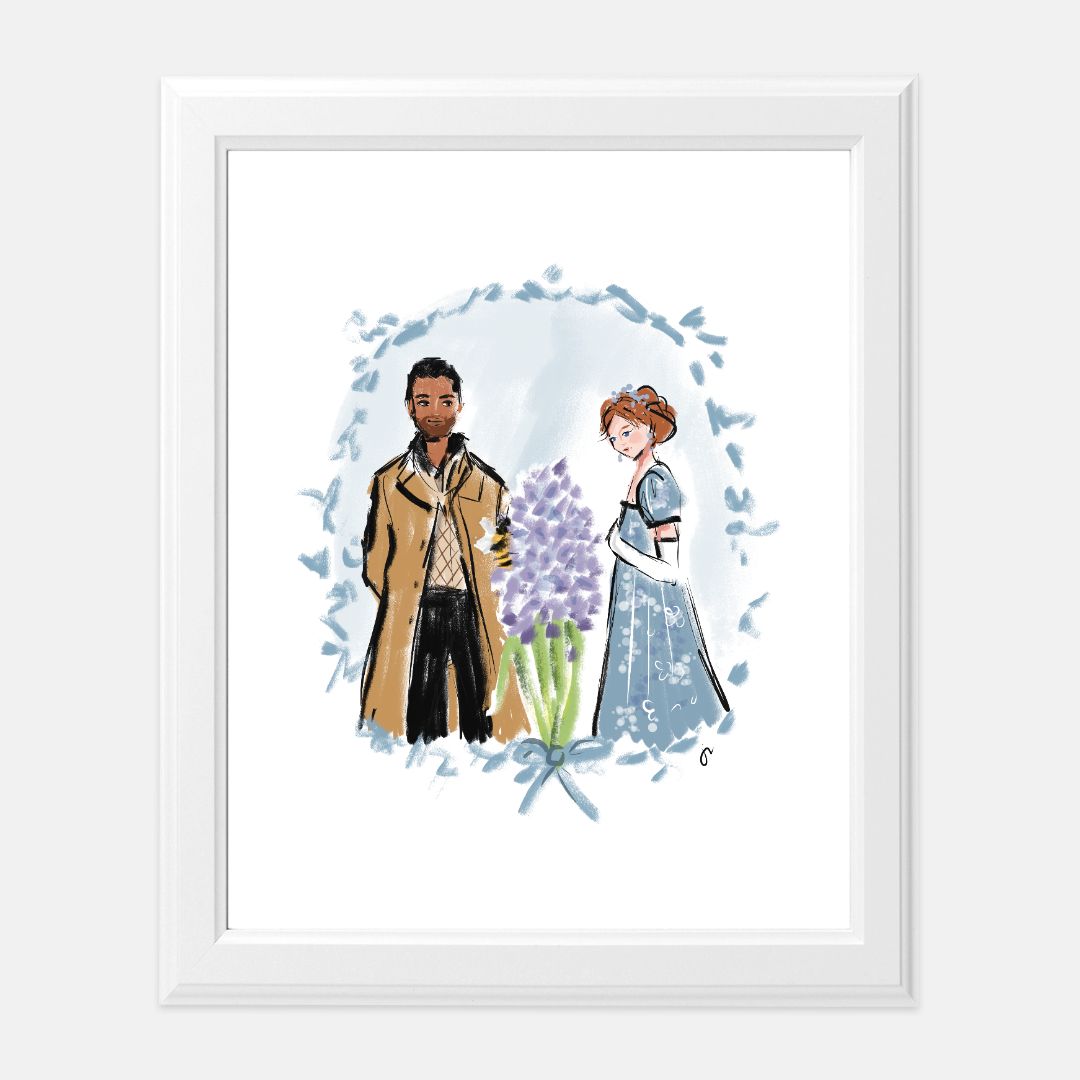 Bridgerton Art Prints 8x10
