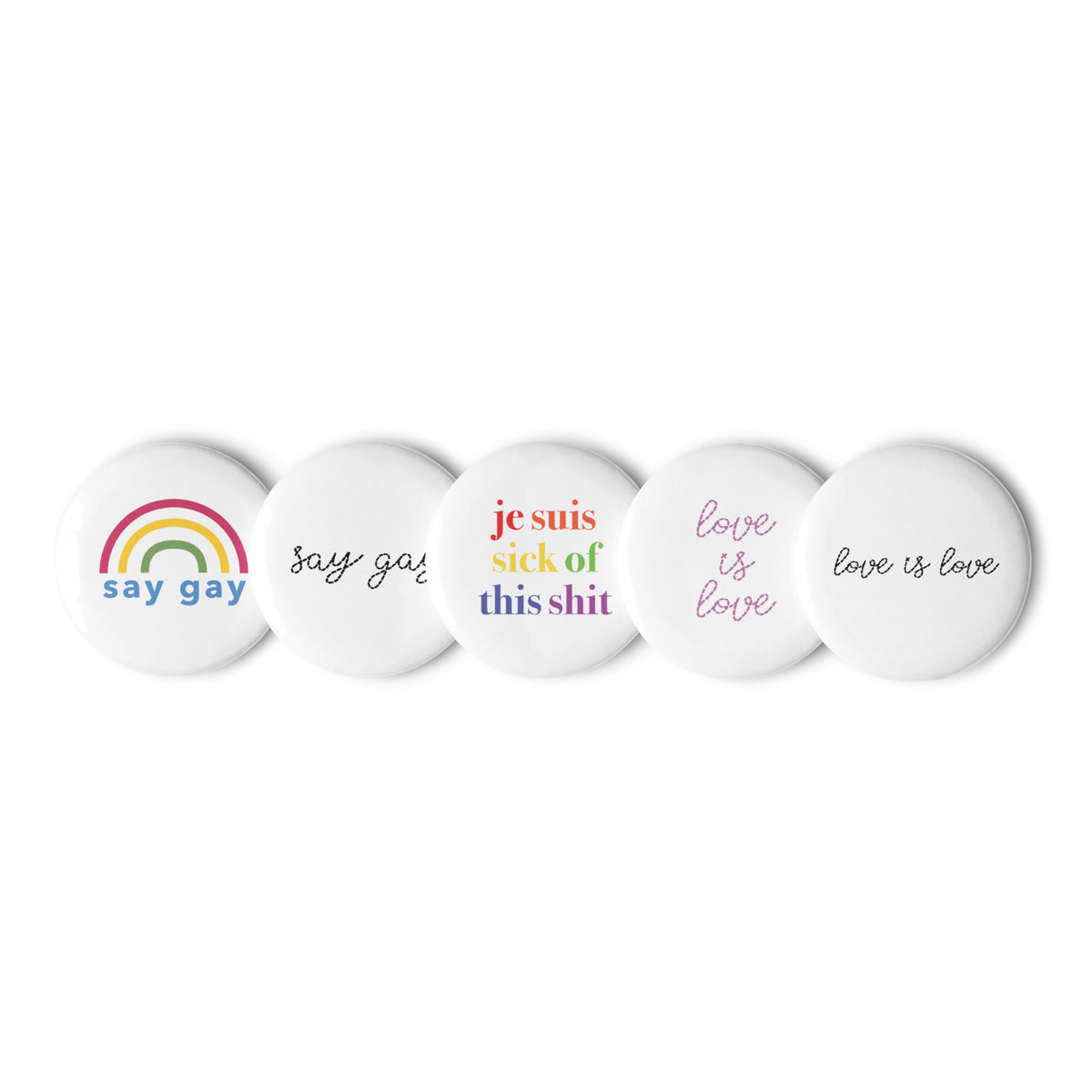 Pride Button Set