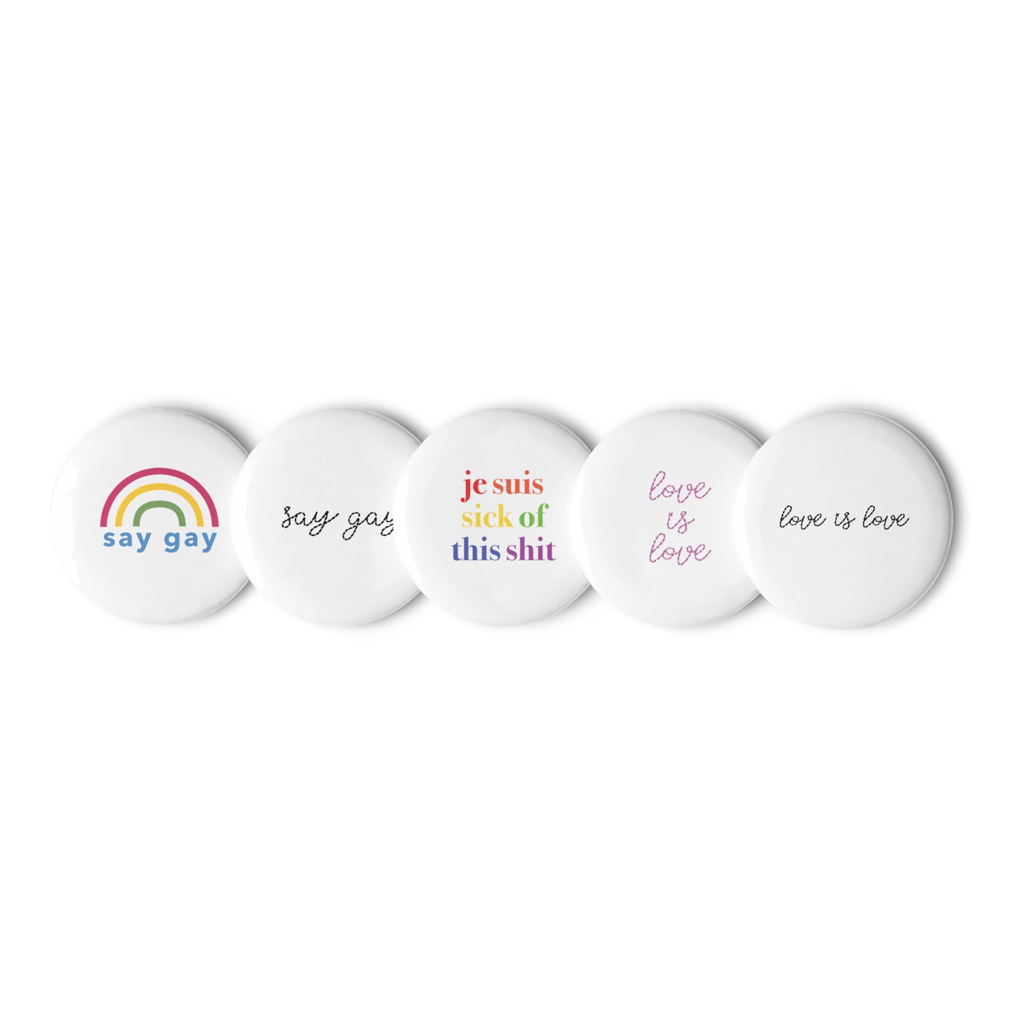 Pride Button Set