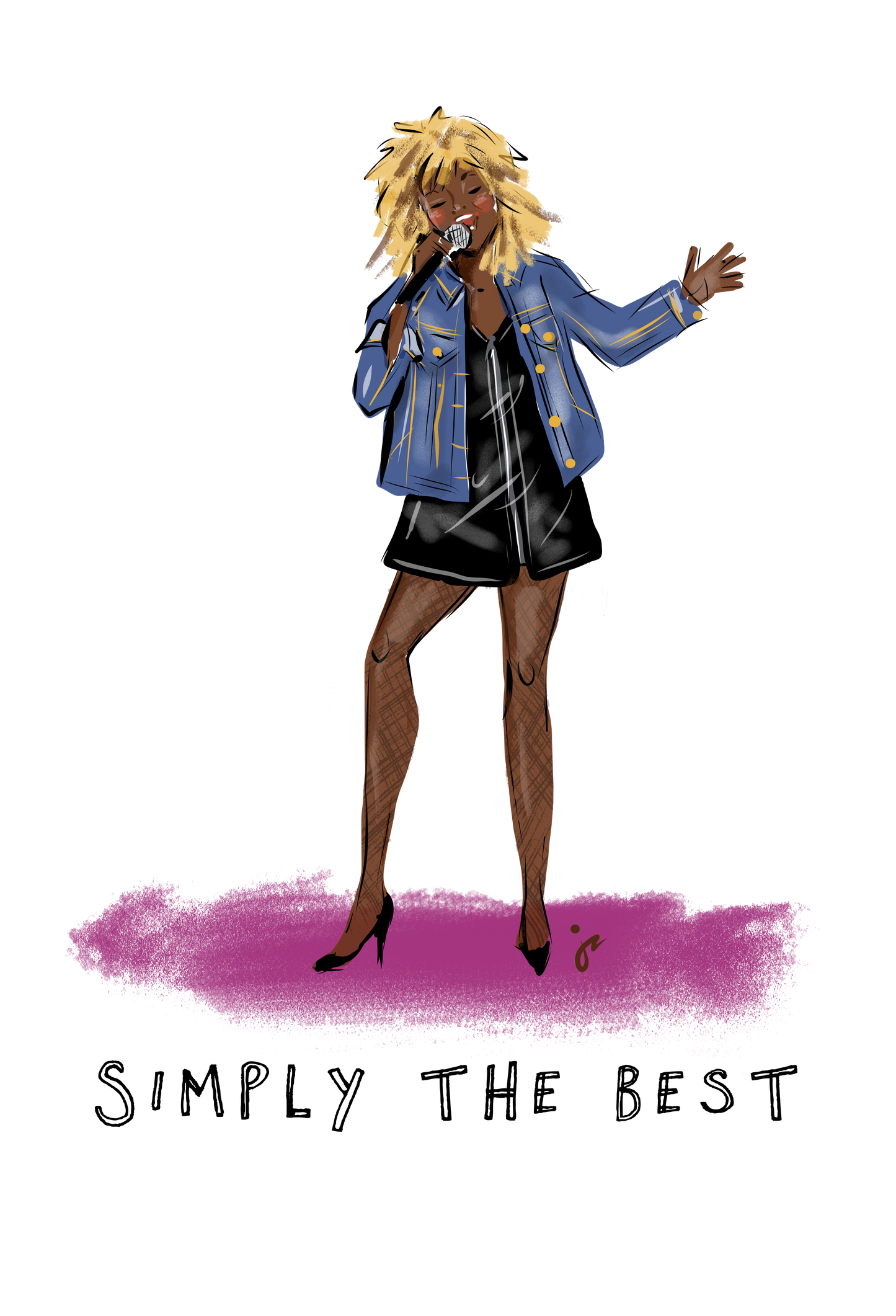 Tina Turner Sticker
