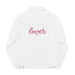 TS Lover Unisex denim jacket - White