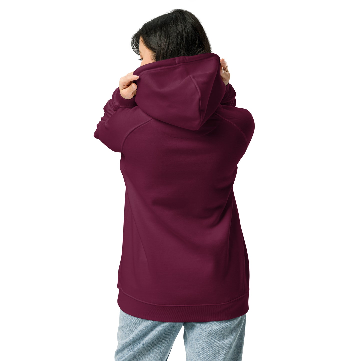 Stars Hallow Unisex Embroidered Raglan hoodie
