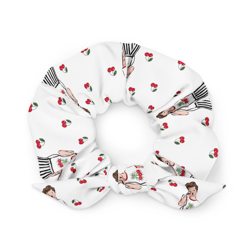 Harry Styles Cherry Scrunchie