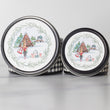 Holiday Snow Day Tin Can Candles