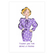 Betty White Thank You Greeting Card