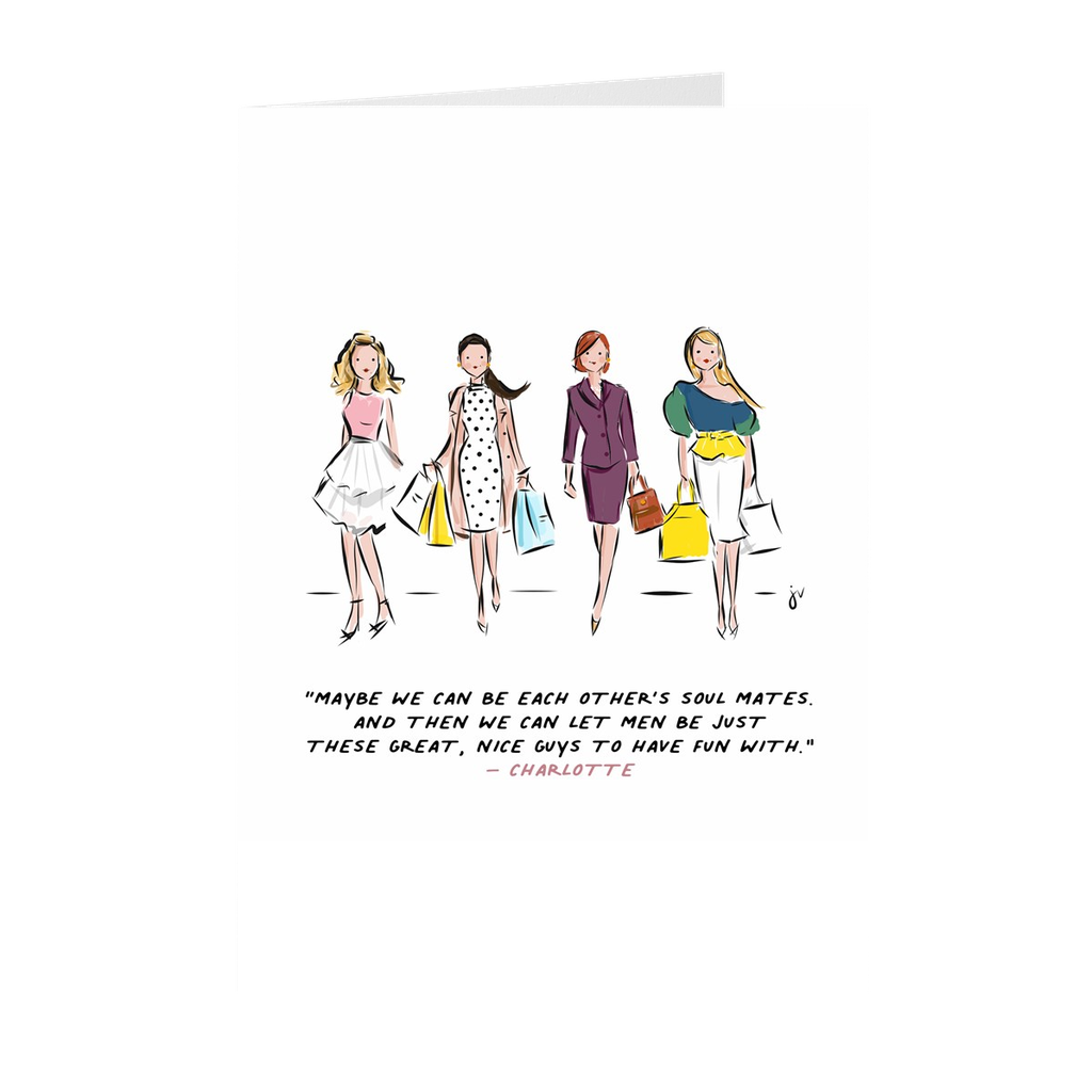 Sex & The City Greeting Card