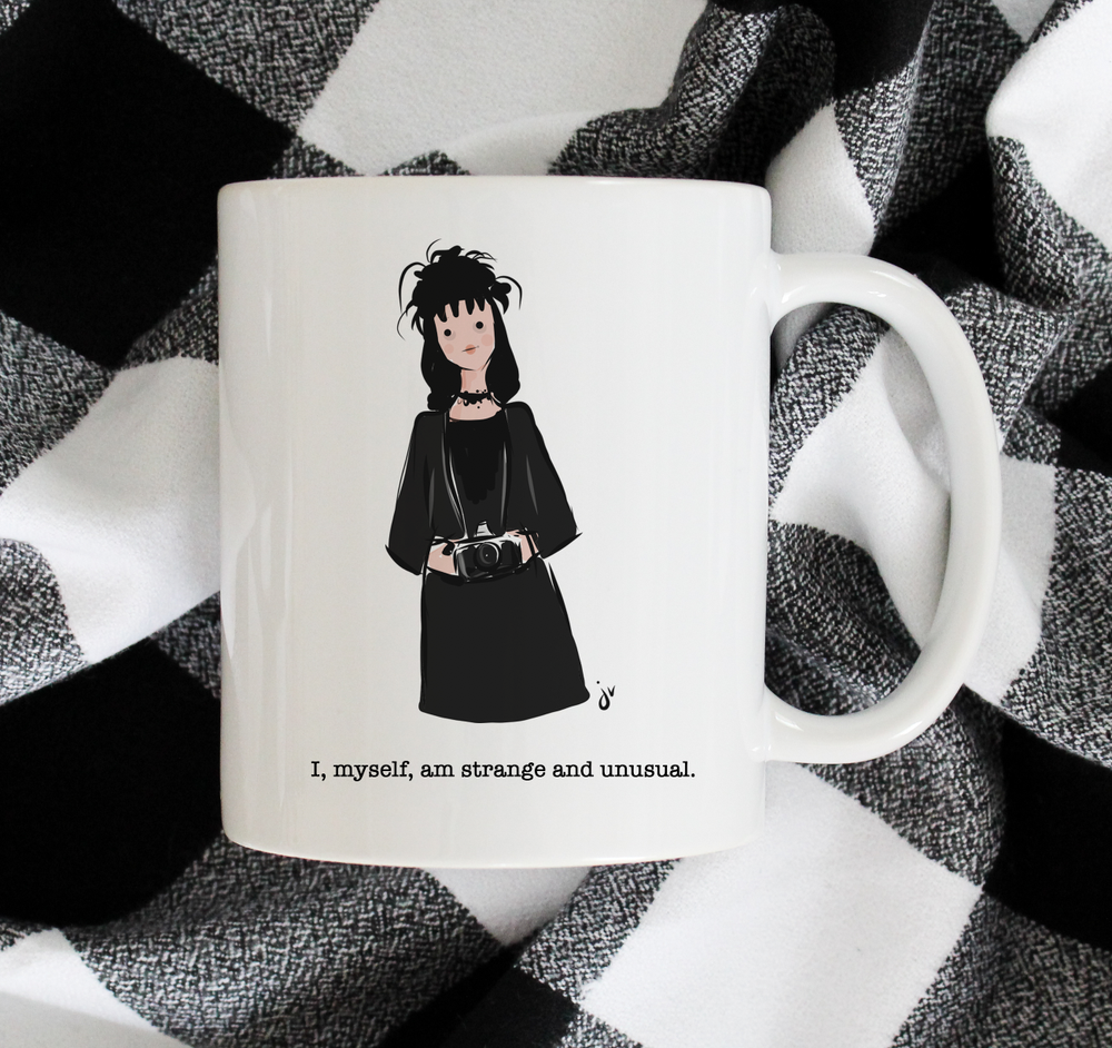 Lydia Deetz/Beetlejuice Mug
