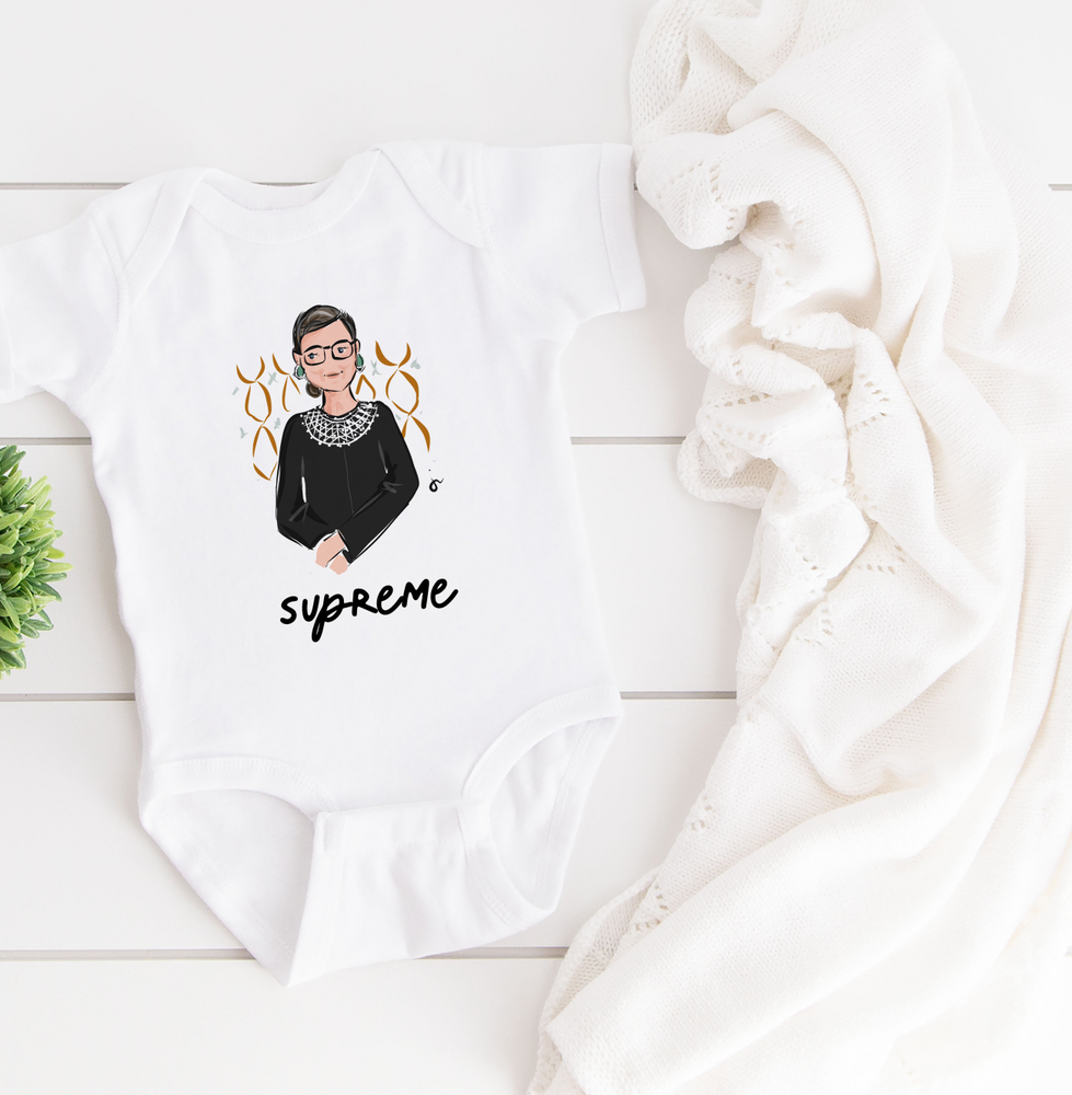 RBG Supreme Baby Onesie