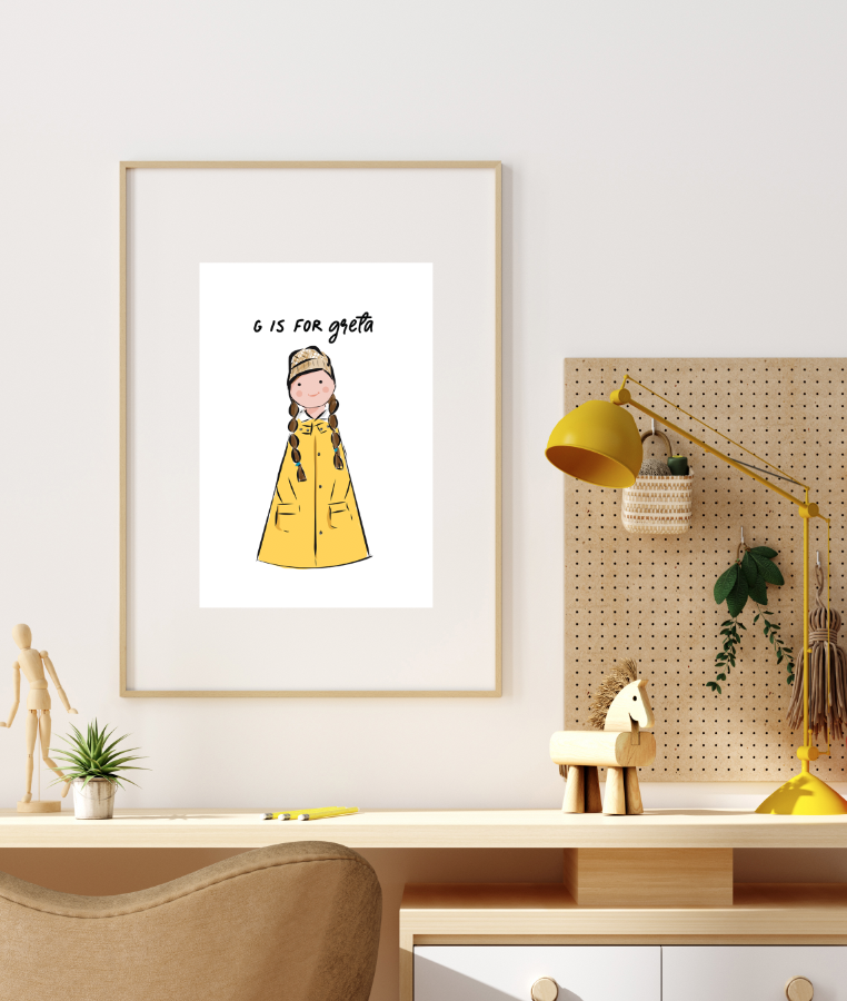 Alphabet Art Print