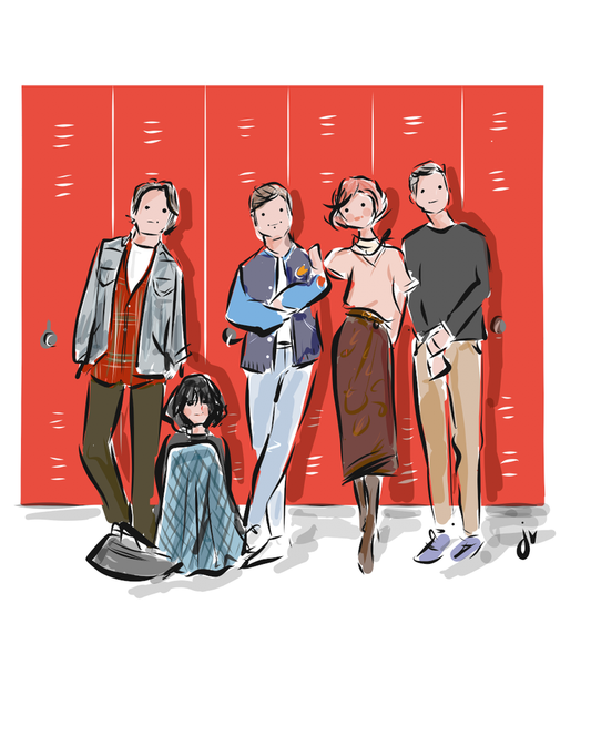 Breakfast Club Art Print