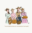 Little Women Art Print