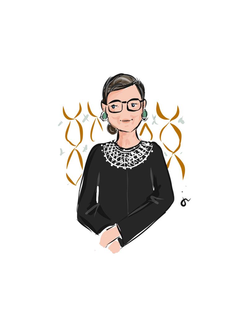 RBG Art Print