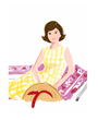 Jackie O. Art Print