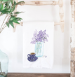 Coffee & Flowers Tea Towels